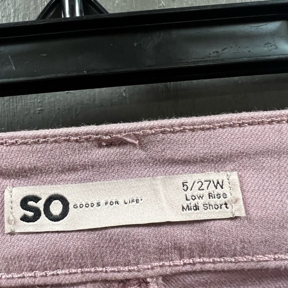 SO juniors low rise midi shorts - Picture 2 of 4